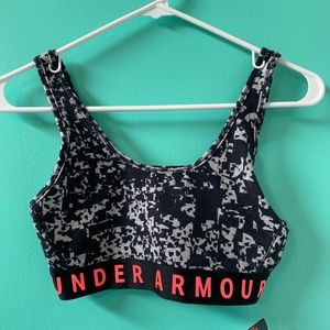 NEW! Black/Gray Under Armour Sports Bra